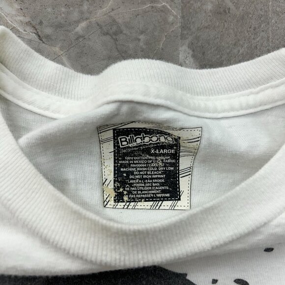 Billabong Graphic Tee Mens XL Short Sleeve Skull Crossbones Skate Skateboarding - Picture 4 of 9